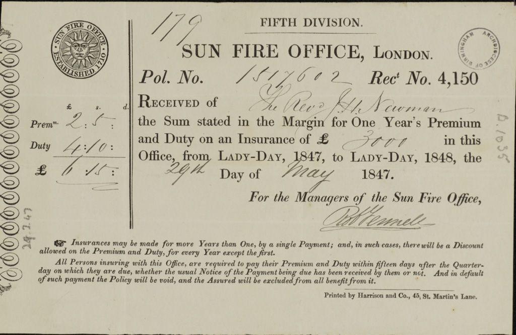 A Collaborative Digitization Project between the National Institute of Newman Studies, Pittsburgh and the Birmingham Archdiocesan Archives, England